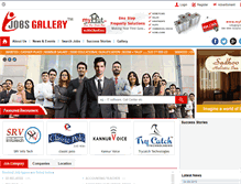Tablet Screenshot of jobsgallery.in